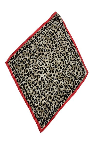 Stella Eşarp Leopard Patterned Scarf