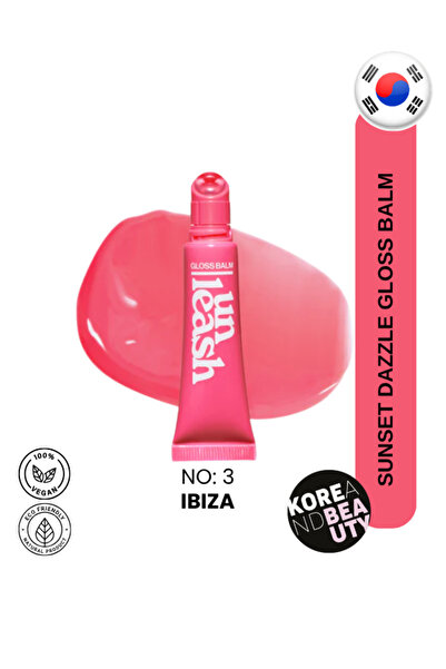 UNLEASHIA Sunset Dazzle Gloss Balm — Nem Destekli Işıltılı Dudak Balmı 10g