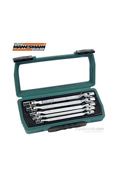 Mannesmann 19821 Набір шарнірних гайкових ключів. 5 штук