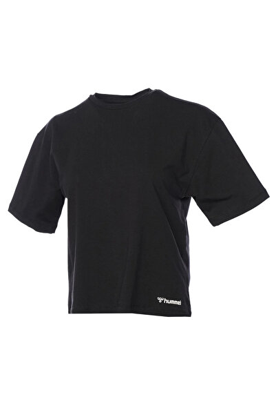 hummel Tricou negru cu gât rotund pentru femei T-mt Ultra Boxy Short