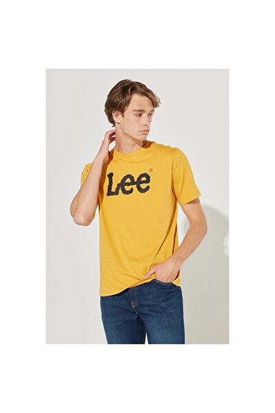 Lee Eu Coll.m Big Logo Crew Neck T-shirt L65qai200
