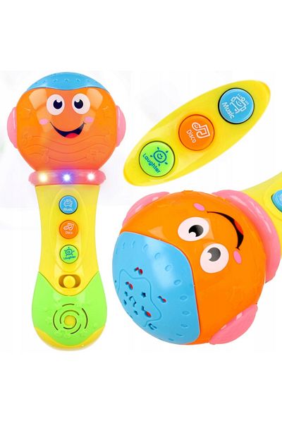 Salamandra Toy microphone with lights and fun songs