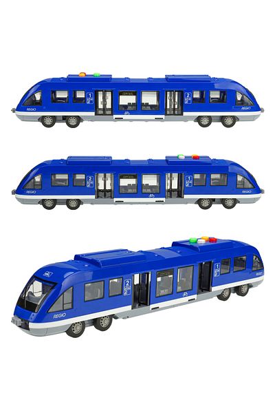 Salamandra Salamandra Kids Toy Subway, Lights, Interactive Sounds, Music, Blue