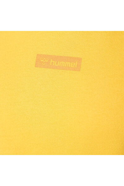 hummel Javon Oversize Men's Yellow Round Neck T-Shirt