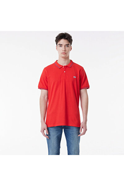 Lee Erkek Kırmızı Polo Tişört