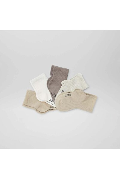 KIABI عبوة من 3 أزواج من الجوارب باللون البيج