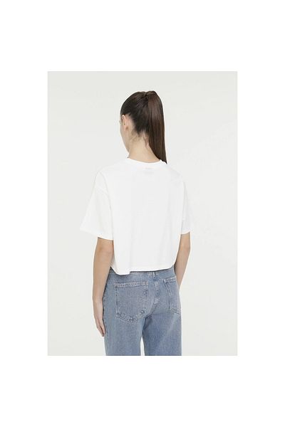 lumberjack Game Women's Ecru Round Neck T-Shirt