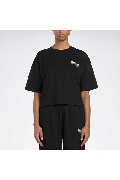 Reebok Tricou cu mânecă scurtă pentru femei RIE TEE negru