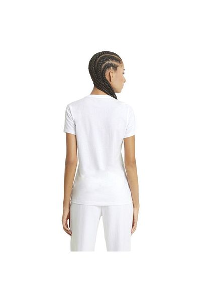 Puma Essentials Γυναικείο T-Shirt με λευκό εμπριμέ λαιμόκοψη