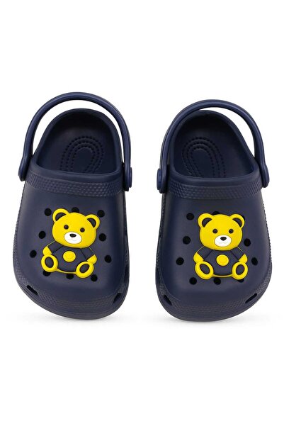 PARSPEK çocuk ayıcıklı sandalet terlik cross terlik park bahçe havuz plaj kreş