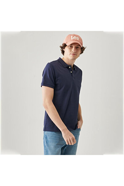 Lee Regular Fit Normal Cut Polo Neck 100% Cotton T-Shirt