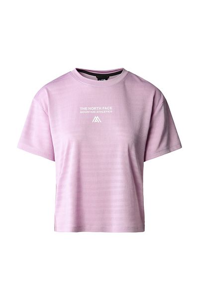 THE NORTH FACE Γυναικείο μπλουζάκι Mountain Athletics Purple Crew Neck