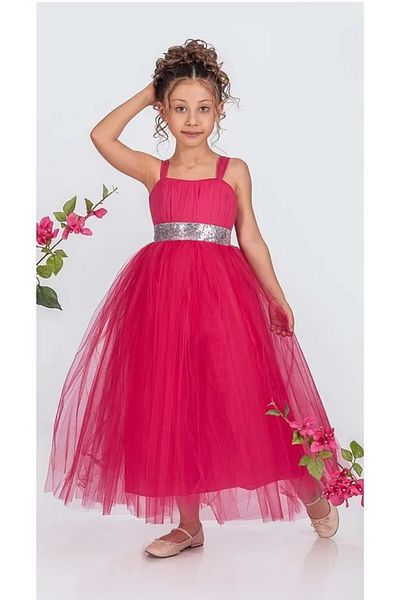 Bulut Baby Rochie de bal pentru fete, fustă tutu Gipeli, satin și tul de vis cu perle