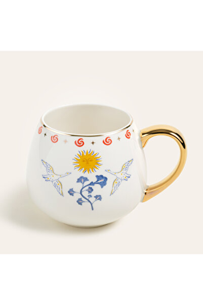 Zsa Zsa Zsu Luohu Porselen Kupa 400 Ml Beyaz