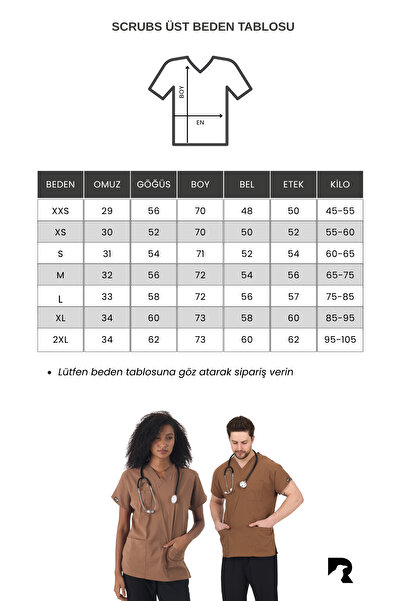 Raven Uniform Uniformă unisex material elastic pentru medic și asistentă, uniformă medicală, top chirurgical, țesătură subțire (TOP)