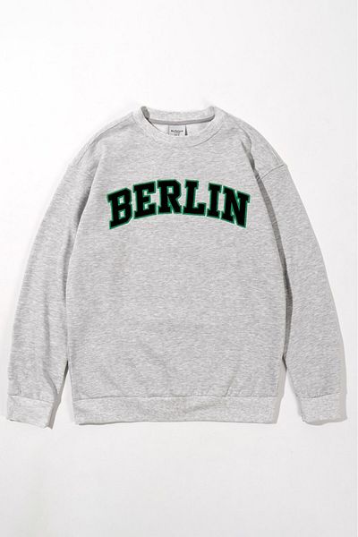 No Future Berlin Men's Sweatshirt Nf0521Gr