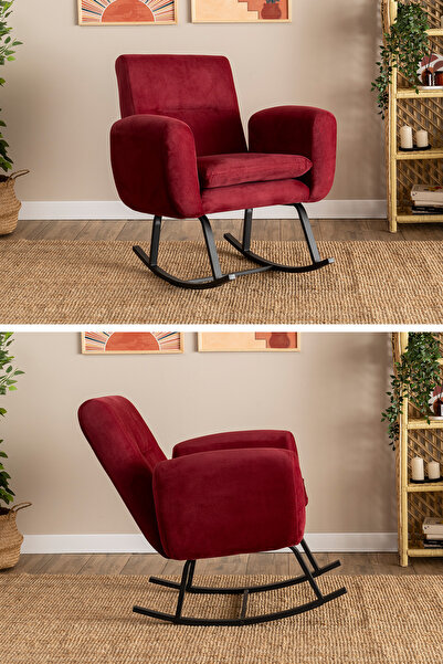 Pafu Kono Tv / Dinlenme / Baba / Emzirme Koltuğu Sallanan Sandalye - Bordo