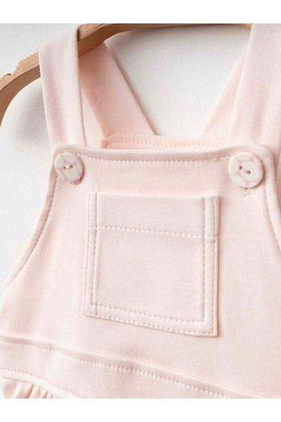 Zekids Baby Girl Organic Cotton T-Shirt Double Clothes Set