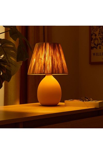 Hmydesign Hmy Design Ceramic Rond Lampshade - Mustard / Yellow - 37X24X24 cm