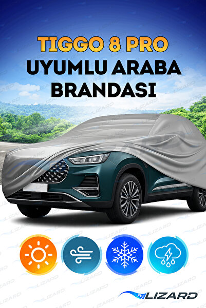 ByLizard Chery Tiggo 8 Waterproof Car Tarpaulin Auto Tarpaulin Car Cover Vehi...