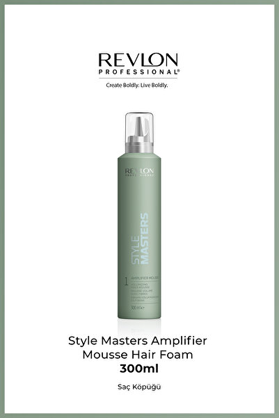 Revlon Style Masters Amplifier Mousse Dolgunlaştıran Saç Köpüğü 300 ml | Saçlara Hacim Ve Dolgunluk