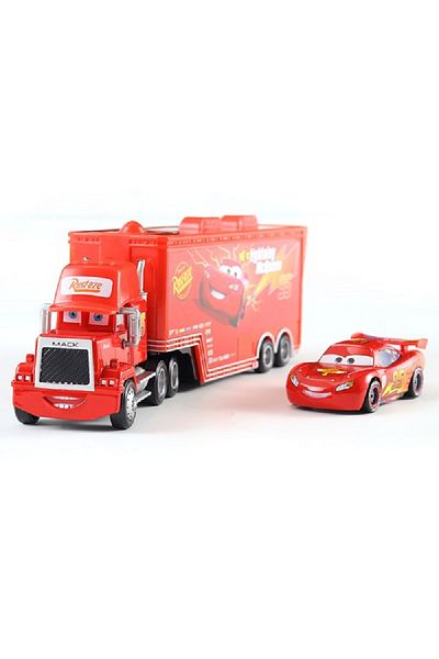 Disney 14 Pixar Cars 3 Toy Francesco Lightning Mcqueen Mack Truck Car Rescue Collection Alloy Car Mo