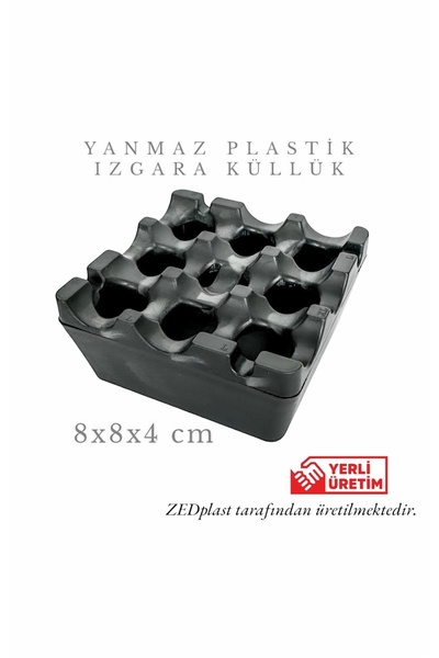 Aksesuar YANMAZ sert plastik ızgara tipi küllük