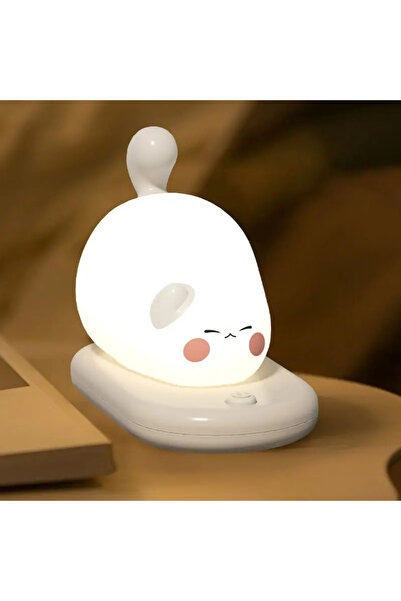 miraza Children's Night Light, Rechargeable, Kitty, Touch Sensor, 3 Brightness Levels, LED