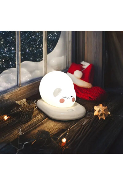 miraza Children's Night Light, Rechargeable, Kitty, Touch Sensor, 3 Brightness Levels, LED