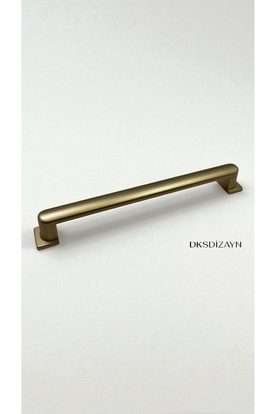 DKSDİZAYN 160 mm Aysima Matte Gold 1 Clasa METAL Mobilier Sertar Bucătărie Dulap Mâner Mâner Lux