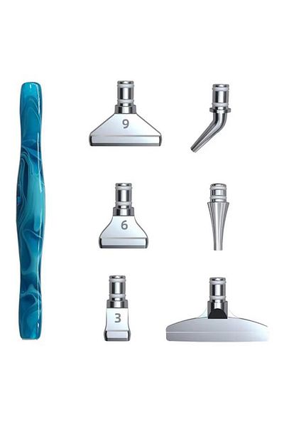 Choice Blue-silver 7pcs/se Reusable Diamond Painting Pen Replacement Pen Heads Cross Stitch Embroidery Quic