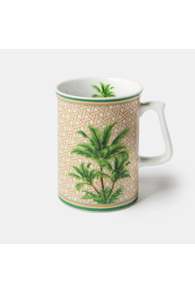 VİTELLİ Hazeran Palm Porcelain Coffee Cup