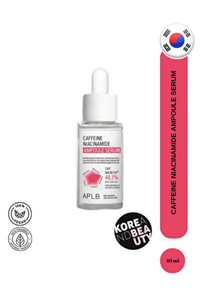 APLB Caffeine Niacinamide Ampoule Serum 40ml | Cilt Görünümünü Destekleyen Ka...