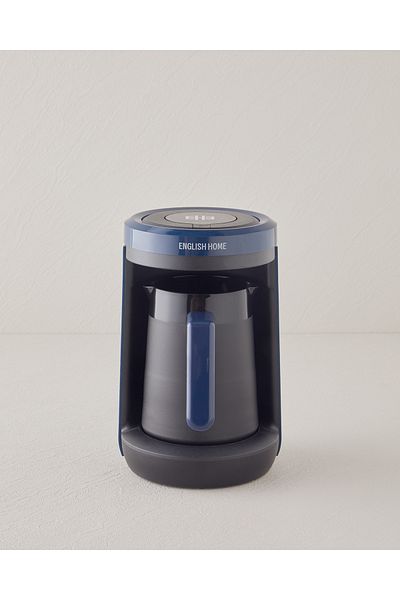 English Home Tkm 6002 Double Stone Turkish Coffee Machine Navy Blue