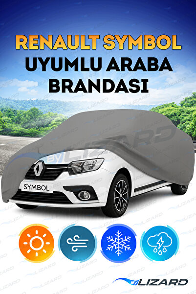 ByLizard Renault Symbol Uyumlu Lüks Araba Brandası Miflonlu Branda Oto Çadır ...
