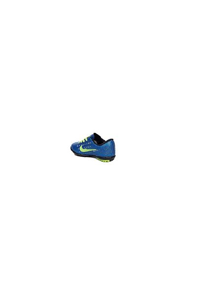 Walked Yusufshoes Spikeless Blue Astroturf Football Shoes