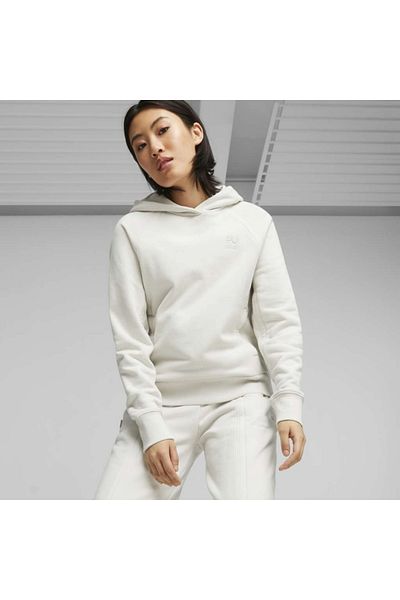 Puma Γυναικεία κουκούλα με γκρι κουκούλα Infuse Relaxed Hoodie