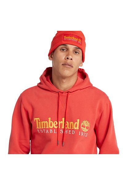 Timberland Ls 50α επέτειο Est. Ανδρικό πουλόβερ με κουκούλα πορτοκαλί 1973