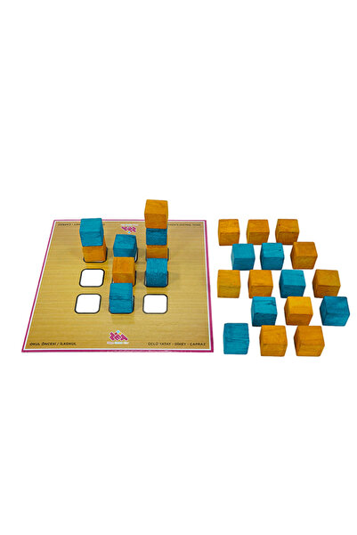 TÜZDER Zet Zeka Istif Brain and Mind Game for Ages 4+ 2 Players