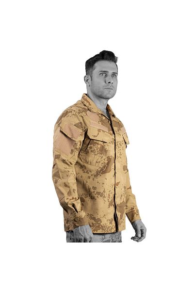 Wolftrap Tactical Mete Gendarmerie Camouflage Shirt Jacket, Camouflage Commando Shirt, Gendarmerie Camouflage Jacket