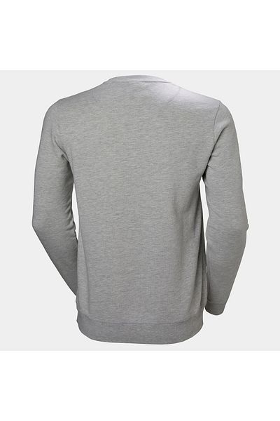Helly Hansen Ανδρικό μπλουζάκι με γκρι στρογγυλή λαιμόκοψη Hh Logo Crew