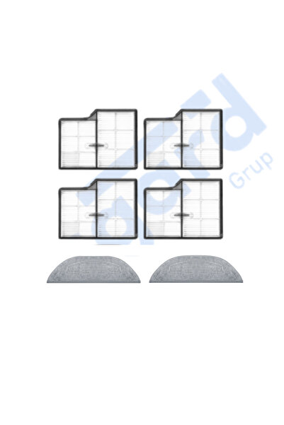 Asgard Grup Roborock Saros 10 compatibil 4 filtre 2 mop