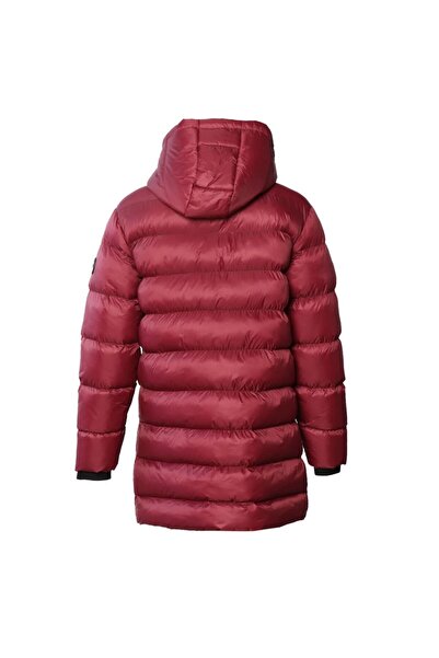 hummel Estel Kadın Bordo Kapüşonlu Mont