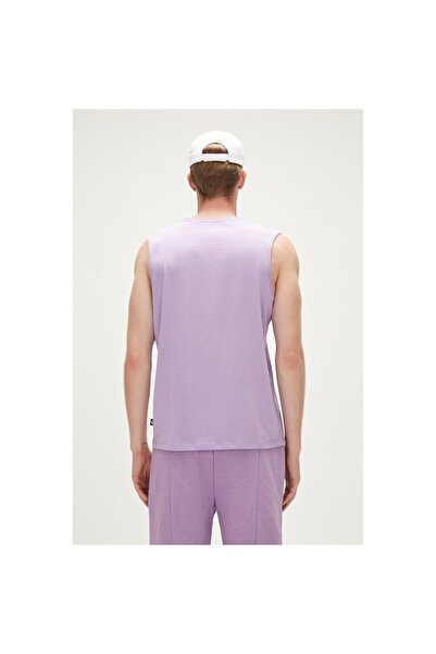 Bad Bear Men's Brown Round Neck Monstera Tank Top