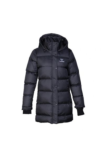 hummel Palton negru cu glugă Camelia pentru femei