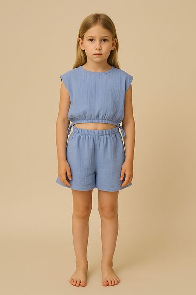 rg kidsstore Set pantaloni scurți pentru copii de muselină