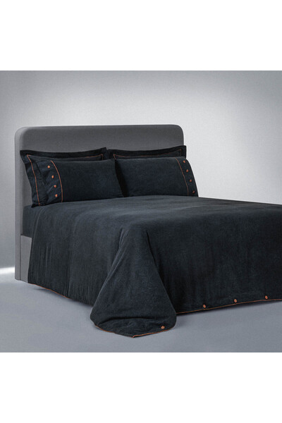 Ecocotton Havin Çift Kişilik Nevresim Takımı %100 Organik Pamuk Saten Parça B...