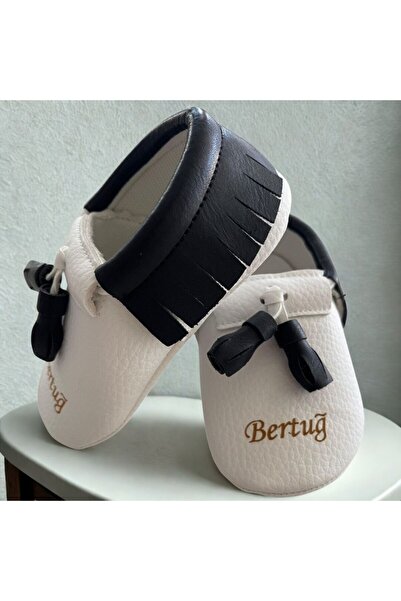 Baby Bebeğinize Özel Lacivert Püsküllü Bebek Patik