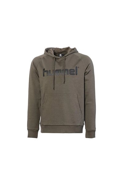 hummel Volus Men's Khaki Hooded Sweatshirt