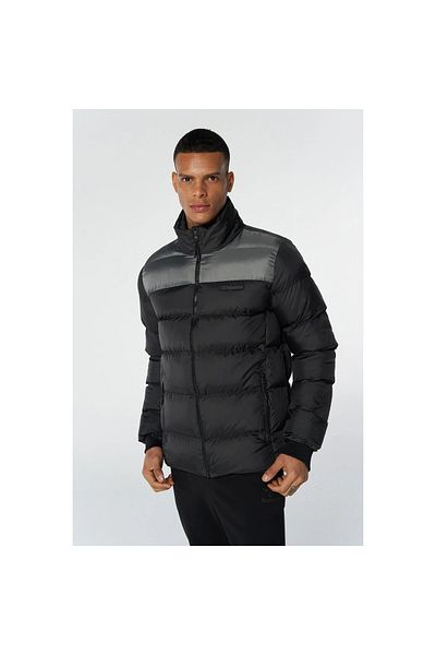 hummel Ανδρικό παλτό μαύρο 940216-2001 Hmltımothy Zip Coat